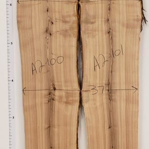 Ash 2" Thick and Planed, Price is per bookmatched set A2-100/101