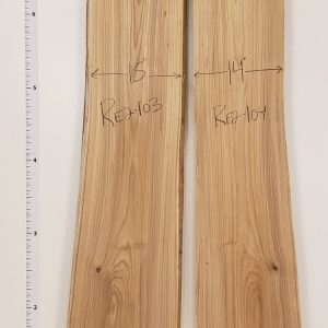 Red Elm 2" Thick And Planed, Price is per bookmatched set RE2-103/104