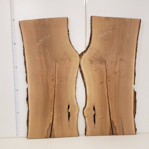 White Oak: 2"thick & planed, price is per bookmatched set.