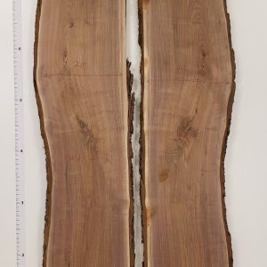Walnut 2" Thick and Planed, Price is per bookmatched set W2-35/36