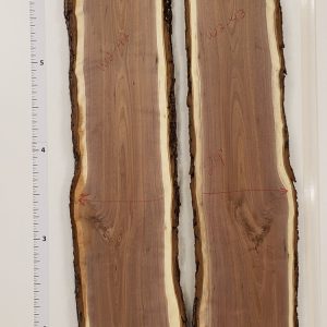 Walnut 2" Thick and Planed, Price is per bookmatched set W2 42/43