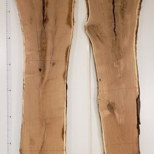 White Oak 2" Thick and Planed, Price is Per bookmatched set WO2-61/62