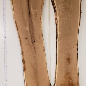 White Oak 2" Thick and Planed, Price is per bookmatched set WO2-63/64