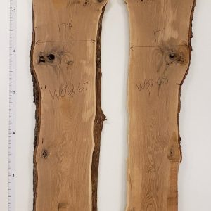 White Oak 2" Thick and Planed, Price is per bookmatched set WO2-67/68