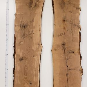 White Oak 2" Thick and Planed, Price is per bookmatched set WO2-69/70