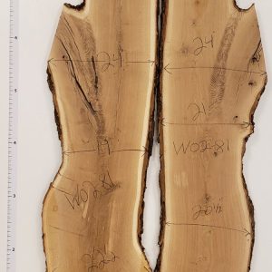 White Oak 2" Thick and Planed, Price is per bookmatched set W02-81/82